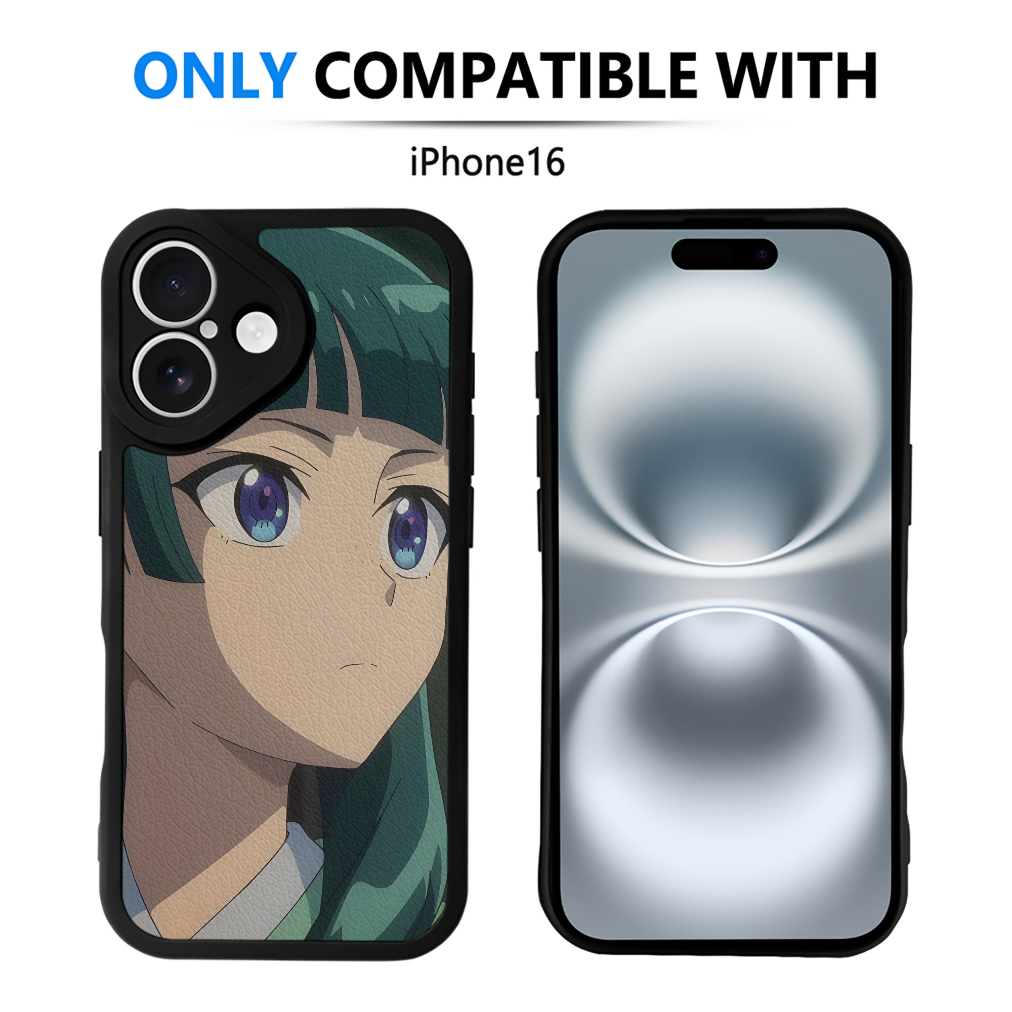 薬屋のひとりごと The Apothecary Diaries 【iPhone 16シリーズ対応】シリコンスマホケース（レザー調） 材質：シリコン